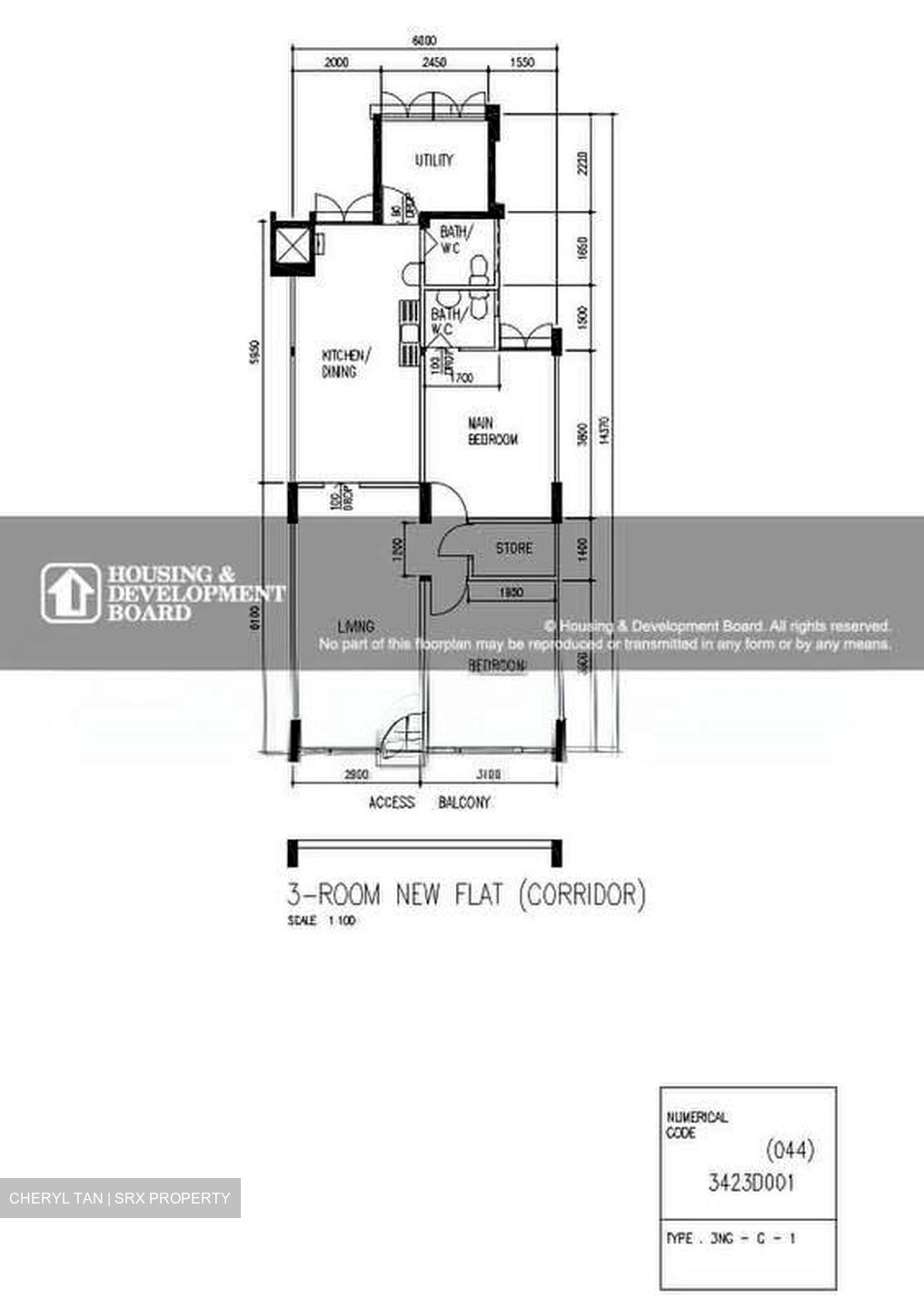 Blk 422 Chong Boon View (Ang Mo Kio), HDB 3 Rooms #587758161